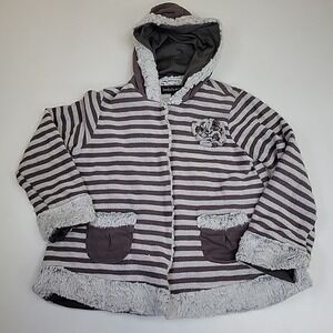 Isobella & Chloe Girls Size 10 Hoodie Snap Closure Snuggly Warm Buttery Soft‎